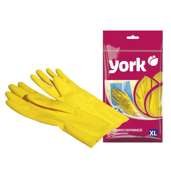 Резиновые перчатки York XL