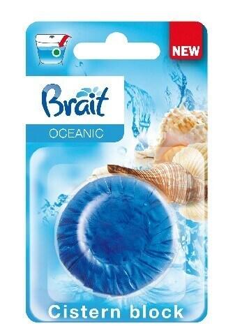 Таблетка для унитаза 50г Brait Ocean для бачка