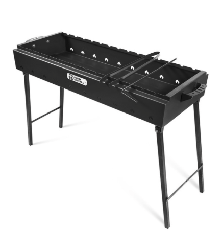 Grils ar salokāmām kājām 33x90 cm h-70 cm (biezums 2 mm)