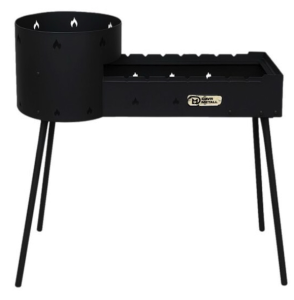 Учаг-Мангал для казана 6-8 л Ø 33 см DavrMetall (2 мм) на 9 шампуров