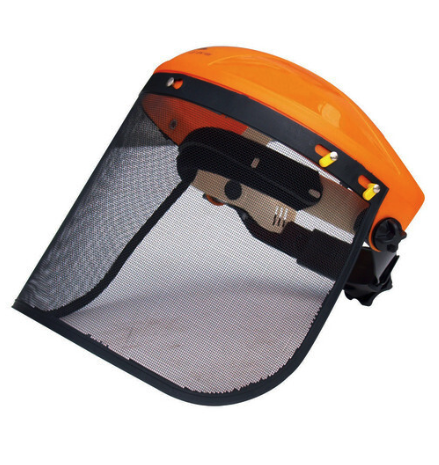 Маска для защиты лица с сеткой