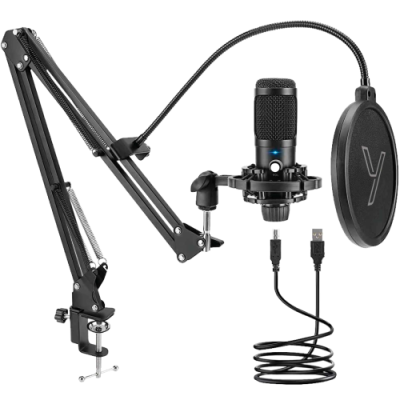 Yenkee YMC 1031 Студийный USB-микрофон Stream Studio 2.0 с аксессуарами