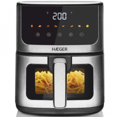 Haeger AF-D47.005A Magic Window Аэрофритюрница 8in1 4.7L 1400W