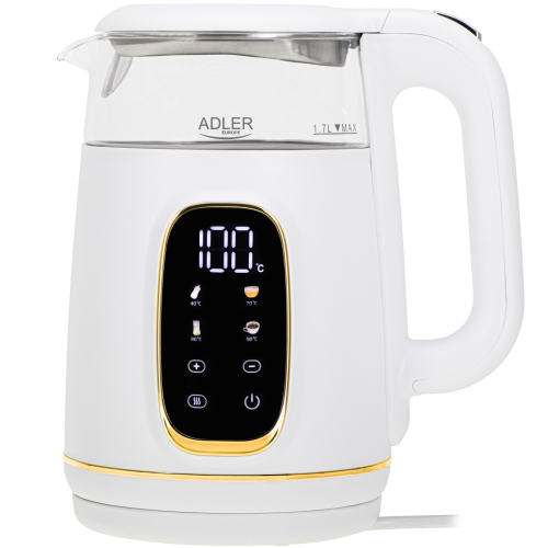 Adler AD 1305WG Чайник с контролем температуры 1.7L 2200W