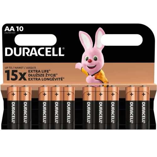 Duracell MN 1500 Basic AA (LR6) Блистерная упаковка 10шт.