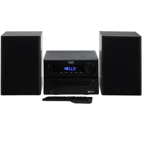 Adler AD 1917 Мини Hi-Fi стереосистема с Bluetooth / CD / USB / FM-радио