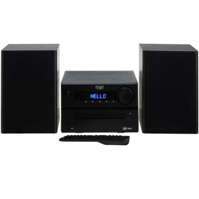 Adler AD 1917 Мини Hi-Fi стереосистема с Bluetooth / CD / USB / FM-радио