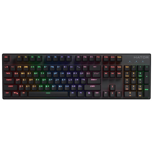 Hator HTK204UA Icefall Mecha Rainbow 104 Беспроводная Игровая клавиатура ENG/UA/RU