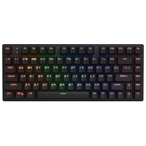 Hator HTK275UA Icefall Mecha Rainbow 82 Беспроводная Игровая клавиатура ENG/UA/RU