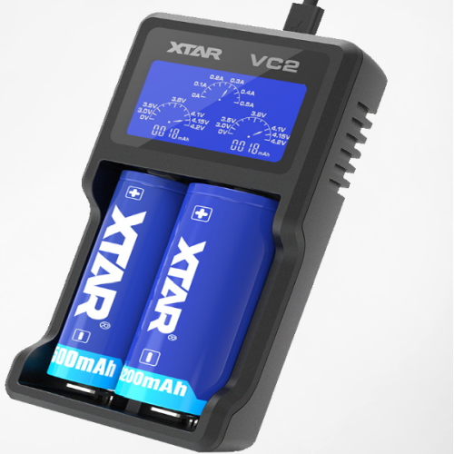 XTAR VC2 LCD Зарядное устройство