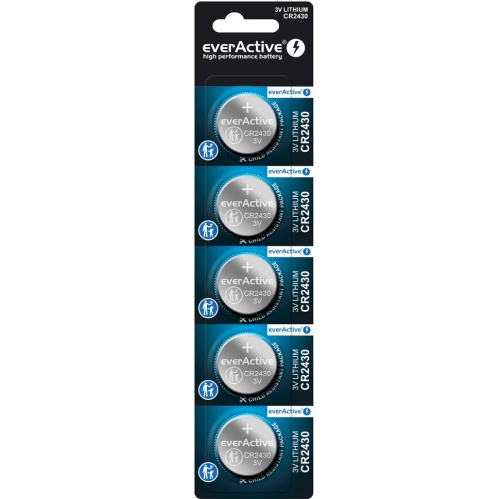EverActive CR2430-5BB БЛИСТЕРНАЯ УПАКОВКА 5ШТ.