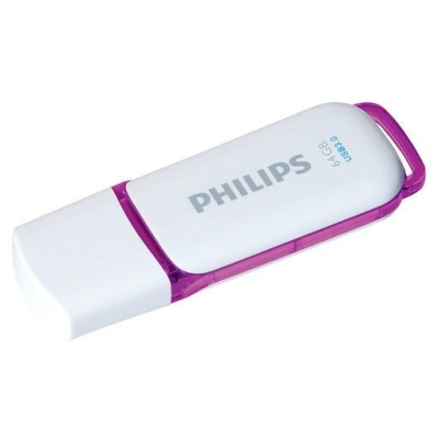 Philips USB 3.0 Flash Drive Snow Edition (фиолетовая) 64GB