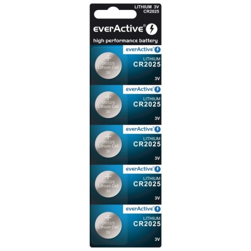 everActive CR2025-5BB Блистерная упаковка 5шт.