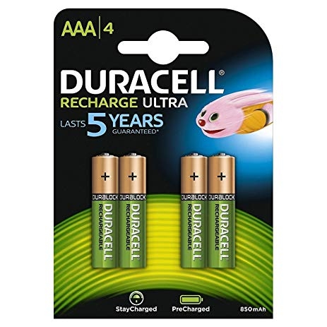Duracell Precharged HR03 900MAH ALWAYS READY Блистерная упаковка 4шт.