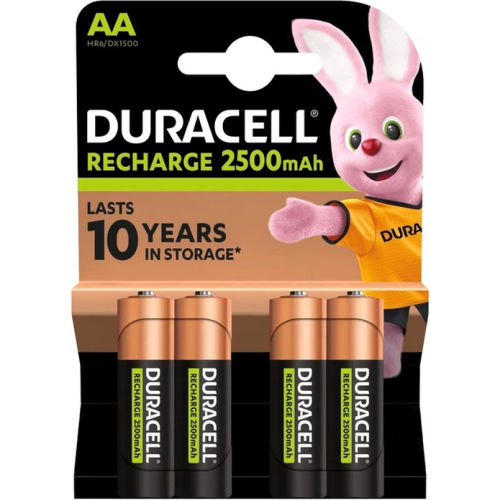 Duracell Precharged HR6 2500MAH ALWAYS READY Блистерная упаковка 4шт.