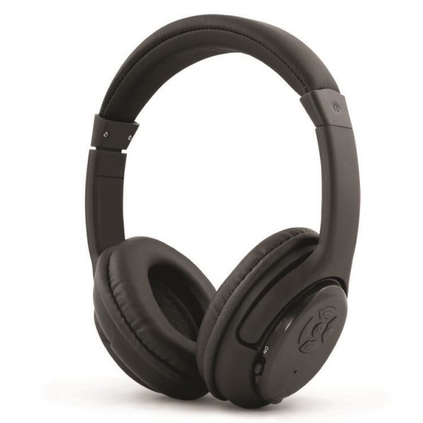 Esperanza EH163K Black Bluetooth наушники с smartphone control с микрофоном (черный)