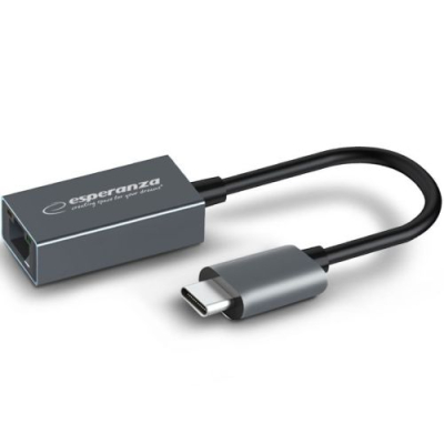 Esperanza ENA102 USB Type C- RJ45 Адаптер
