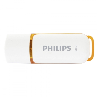 PHILIPS USB 2.0 FLASH DRIVE SNOW EDITION (ОРАНЖЕВАЯ) 128GB