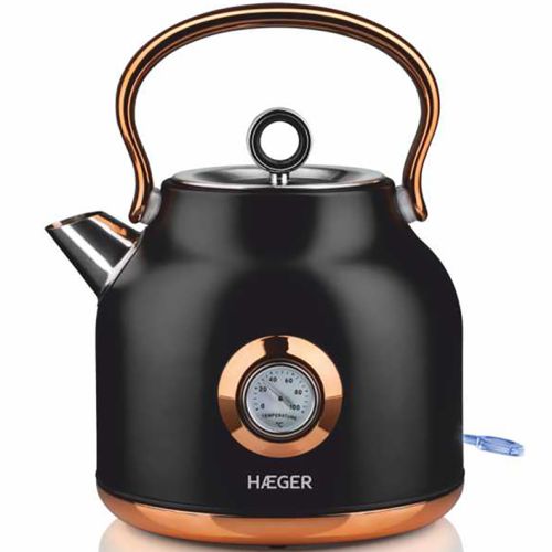 Haeger EK-22B.024A Art Deco Чайник с термометром 1.7L 2200W