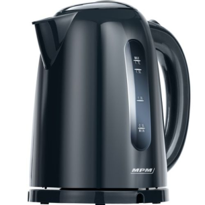 MPM MCZ-85/G1 Elektriskā tējkanna 1.7L 2200W (Melna)