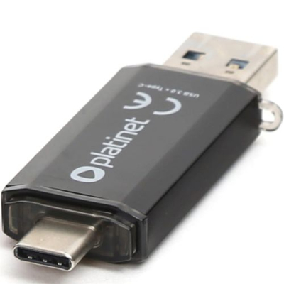 Platinet C-Depo Flash Drive USB 3.0 + Type-C 128GB