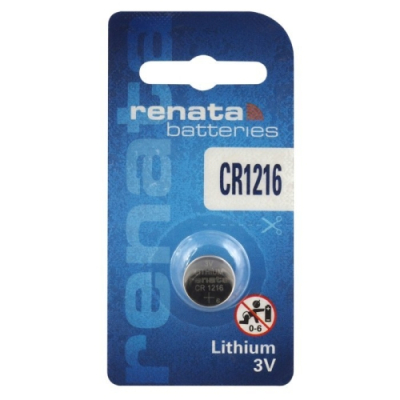 Renata CR1216-1BB Блистерная упаковка 1шт.