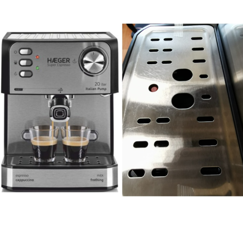 Haeger CM-85B.011A Super Espresso* Эспрессо-машина 1.6L 850W 20bar (Образец, Поврежденная упаковка)
