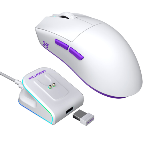 Hellyberry (Powered by Hator) HM47-W 12000dpi Игровая беспроводная компьютерная мышь