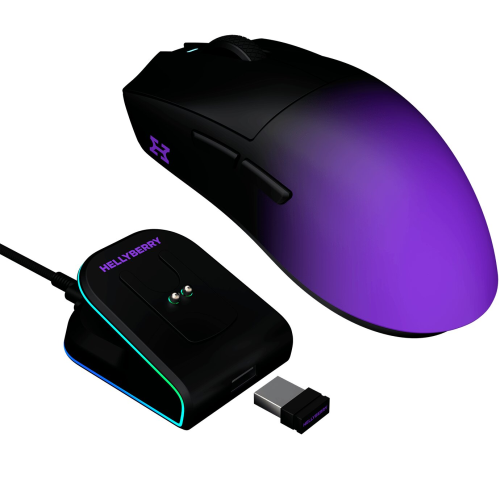 Hellyberry (Powered by Hator) HM47-BP PRO 26000dpi Игровая беспроводная компьютерная мышь