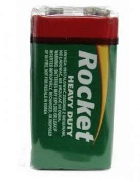 Rocket 6F22-1AA (9v) baterija