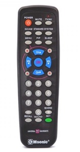 Msonic MBC415K Универсальный TV пульт