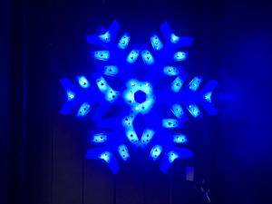 LED figūra "Sniegpārsla"