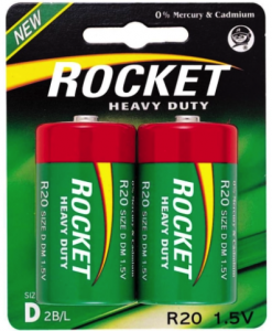 Батарейка Rocket R20