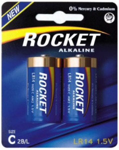 Батарейка Rocket LR14 alkaline